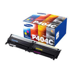 Samsung CLT-P404C - Confezione da 4 - nero, giallo, ciano, magenta - originale - cartuccia toner (SU365A) - per Samsung CLX-330