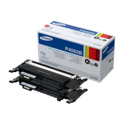 Samsung CLT-P4092B - Confezione da 2 - nero - originale - cartuccia toner (SU391A) - per Samsung CLX-3170, CLX-3175, CLX-3176, 