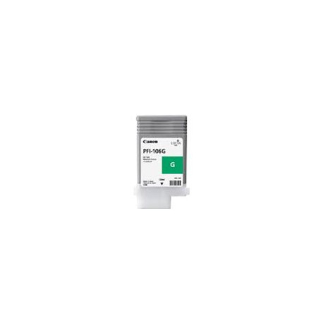 Canon PFI-106 G - 130 ml - verde - originale - serbatoio inchiostro - per imagePROGRAF iPF6400, iPF6400SE, IPF6450