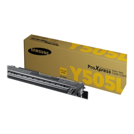 Samsung CLT-Y505L - Alta resa - giallo - originale - cartuccia toner (SU512A) - per ProXpress SL-C2620DW, SL-C2670FW, SL-C2680F