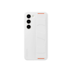 Samsung EF-GS911 - Cover per cellulare - silicone - bianco - per Galaxy S23