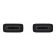 Samsung EP-DA705 - Cavo USB - USB-C (M) a USB-C (M) - USB 2.0 - 3 A - 1 m - nero