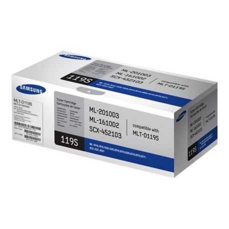 Samsung MLT-D119S - Nero - originale - cartuccia toner (SU863A) - per Samsung ML-1610, ML-2010, ML-2510, SCX-4021, SCX-4321, SC