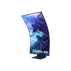 Samsung Odyssey Ark S55CG970NU - G97NC Series - Monitor QLED - Smart - gaming - curvato - 55" - 3840 x 2160 4K @ 165 Hz - VA - 