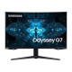 Samsung Odyssey G7 C32G75TQSP - G75T Series - Monitor QLED - gaming - curvato - 32" (31.5" visualizzabile) - 2560 x 1440 WQHD @