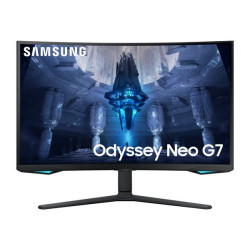 Samsung Odyssey Neo G7 S32BG750NP - G75NB Series - Monitor QLED - gaming - curvato - 32" - 3840 x 2160 4K @ 165 Hz - VA - 350 c