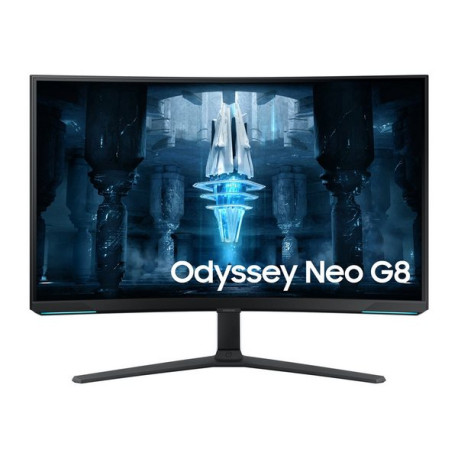 Samsung Odyssey Neo G8 S32BG850NP - G85NB Series - Monitor QLED - gaming - curvato - 32" - 3840 x 2160 4K @ 240 Hz - VA - 350 c