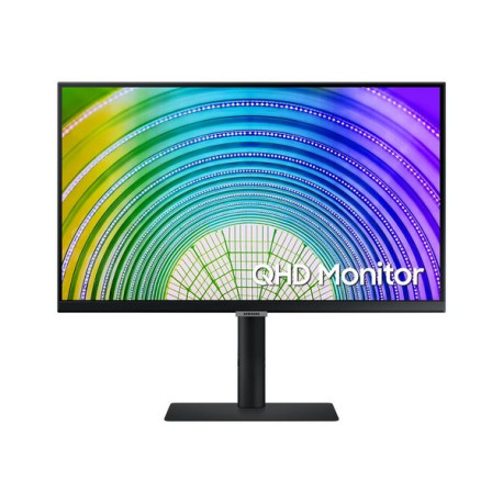 Samsung S24A600UCU - S60UA Series - monitor a LED - 24" - 2560 x 1440 QHD @ 75 Hz - IPS - 300 cd/m² - 1000:1 - HDR10 - 5 ms - H