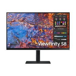 Samsung S27B800PXU - S80PB Series - monitor a LED - 27" - 3840 x 2160 4K @ 60 Hz - IPS - 400 cd/m² - 1000:1 - DisplayHDR 400 - 