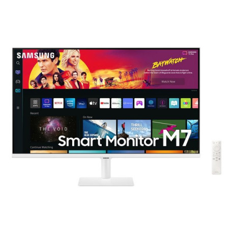 Samsung S32BM701UU - M70B Series - monitor a LED - Smart - 32" - 3840 x 2160 4K @ 60 Hz - VA - 300 cd/m² - 3000:1 - HDR10 - 4 m