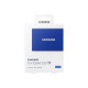 Samsung T7 MU-PC500H - SSD - crittografato - 500 GB - esterno (portatile) - USB 3.2 Gen 2 (USB-C connettore) - 256 bit AES - bl