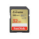 SanDisk Extreme - Scheda di memoria flash - 32 GB - Video Class V30 / UHS-I U3 / Class10 - UHS-I SDHC