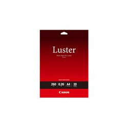 Canon Photo Paper Pro Luster LU-101 - Brillante - 260 micron - A4 (210 x 297 mm) - 260 g/m² - 20 fogli carta fotografica - per 