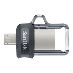 SanDisk Ultra Dual M3.0 - Chiavetta USB - 256 GB - USB 3.0 / micro USB