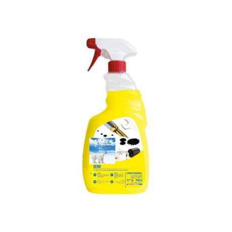 Sanitec DEINK - Smacchiatore - liquido - spray in flacone - 750 ml - professionale - giallo (pacchetto di 6)