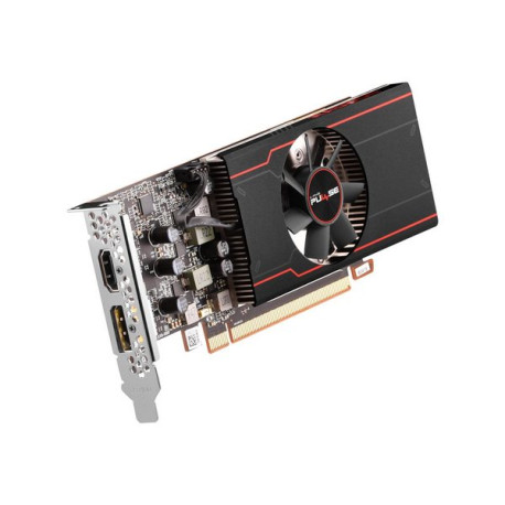 Sapphire Pulse Radeon RX 6400 - Scheda grafica - Radeon RX 6400 - 4 GB GDDR6 - PCIe 4.0 profilo basso - HDMI, DisplayPort - con