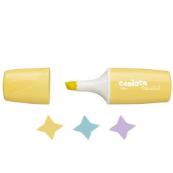 CARIOCXA EVIDENZIATORE PASTEL MINI MEMOLIGHT SCATOLA 3pz.