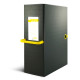 Scatola archivio Big Next - dorso 16 cm - 25x35 cm - nero/giallo - Sei Rota