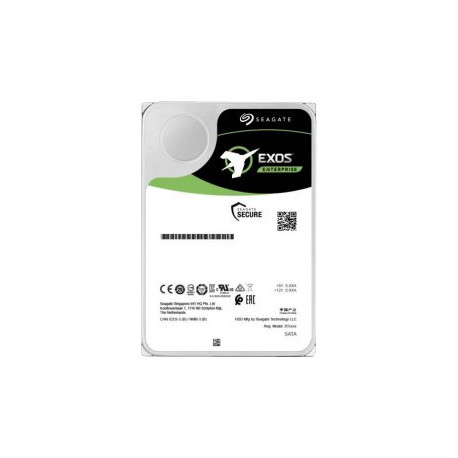 Seagate Exos X18 ST10000NM018G - HDD - 10 TB - interno - SATA 6Gb/s - 7200 rpm - buffer: 256 MB