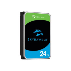 Seagate SkyHawk AI ST24000VE002 - HDD - 24 TB - interno - 3.5" - SATA 6Gb/s - buffer: 512 MB - con 3 anni Seagate Recupero dei 