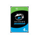 Seagate SkyHawk ST4000VX016 - HDD - 4 TB - interno - 3.5" - SATA 6Gb/s - buffer: 256 MB - con 3 anni Seagate Recupero dei dati 