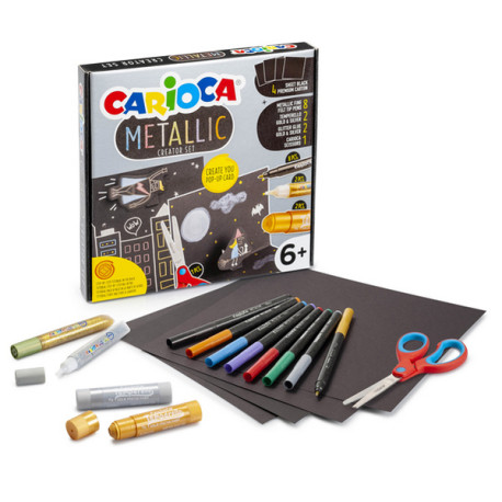 Scatola Gioco Metallic Pop-Up - Carioca