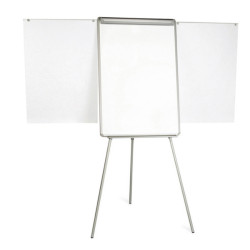 Lavagna portablocco con bracci estensibili - 70 x 102 cm - bianco - Starline