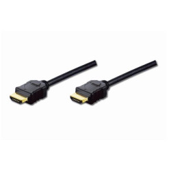 CAVO DI COLLEGAMENTO HDMI STANDARD TIPO A M/M 2 0M W/ETHERNET FULL HD ORO NERO