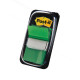 Segnapagina Post it  Index Medium - 680-3 - 25,4x43,2 mm - verde - Post it  - conf. 50 pezzi