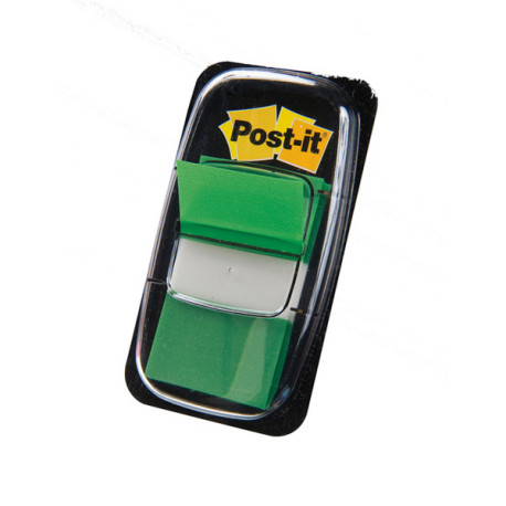 Segnapagina Post it  Index Medium - 680-3 - 25,4x43,2 mm - verde - Post it  - conf. 50 pezzi