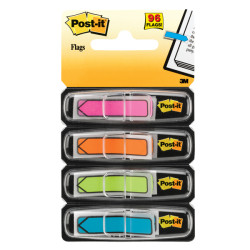 Segnapagina Post it  Index Mini Freccia - 684-ARR4 - 4 colori vivaci - Post it  - conf. 96 pezzi