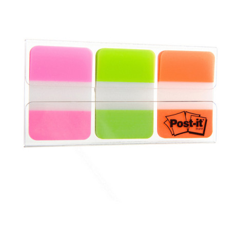 Segnapagina Post it  Index Strong Medium - 686-PGOEU - 25 x 38 mm - colori vivaci - Post it  - conf. 66 pezzi