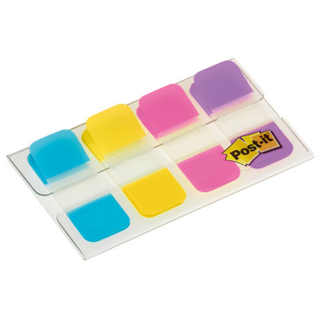 Segnapagina Post it  Index Strong Mini - 676-AYPV-EU - 15,8 x 38 mm - colori vivaci - Post it  - conf. 40 pezzi