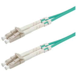 CAVO FIBRA 50/125µM, LC/LC, OM3, TURCHESE, MT. 15