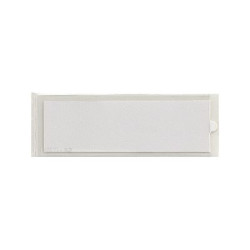 SEI IESTI A3 - Porta etichette - per 32 x 124 mm - trasparente (pacchetto di 10)