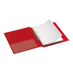 SEI NETTUNO A5 - Quaderno ad anelli - larghezza dorsale 35 mm - per 150 x 210 mm - blu