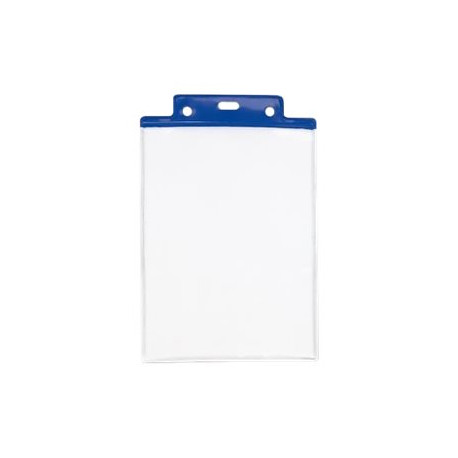 SEI PASS 7 S A5 - Porta badge - per 150 x 210 mm - blu (pacchetto di 50)