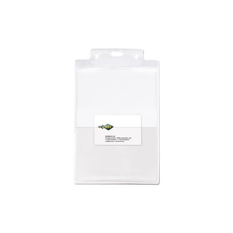 SEI PASS 7 ST A5 - Porta badge - per 150 x 210 mm - bianco (pacchetto di 50)