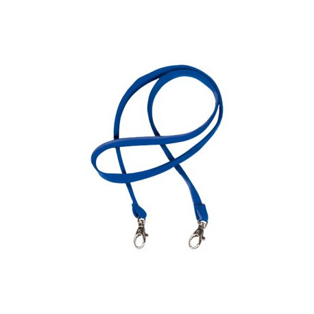 SEI PASS M - Cordino per badge - 1 x 85 cm - blu (pacchetto di 50)