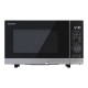 Sharp Premium series YC-PG204AE-S - Forno a microonde con grill - 20 litri - 700 W - argento