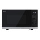 Sharp Premium series YC-PG254AE-S - Forno a microonde con grill - 25 litri - 900 W - argento