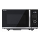 Sharp Quality series YC-QG234AE-B - Forno a microonde con grill - 23 litri - 900 W - nero