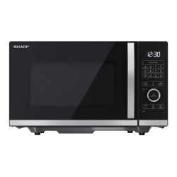 Sharp Quality series YC-QG254AE-B - Forno a microonde con grill - 25 litri - 900 W - nero