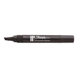 Sharpie W10 - Marcatore - permanente - nero - inchiostro base acqua - 1.5-5 mm (pacchetto di 12)