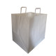 Shoppers Flat maxi - 36 x 30 x 36 cm - carta kraft - bianco - Mainetti Bags - conf. 150 pezzi