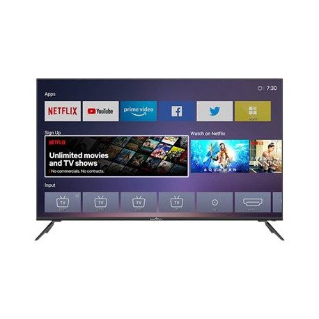 Smart-Tech SMT50F30UV2M1B1 - 50" Categoria diagonale F3 Series TV LCD retroilluminato a LED - Smart TV - Linux - 4K UHD (2160p)