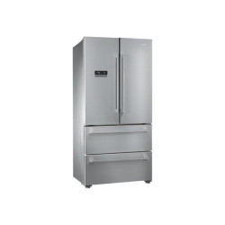 Smeg Elite FQ55FXDF - Frigorifero/congelatore - congelatore inferiore della porta francese - larghezza: 84 cm - profondità 74.5