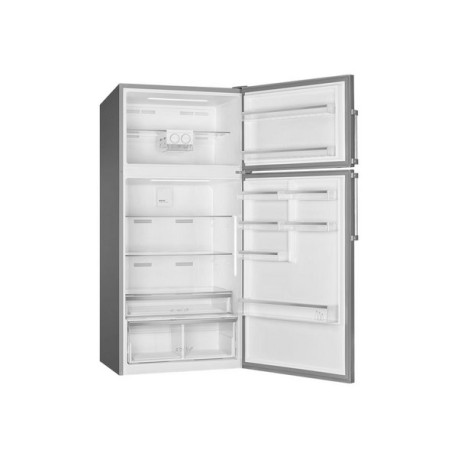 Smeg FD84EN4HX - Frigorifero/congelatore - freezer superiore con erogatore ghiaccio - larghezza: 84 cm - profondità 75 cm - alt