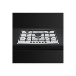 Smeg P272XGH - Piano cottura a gas - 5 piastre - Nicchia - larghezza: 55.5 cm - profondità 47.8 cm - acciaio inossidabile