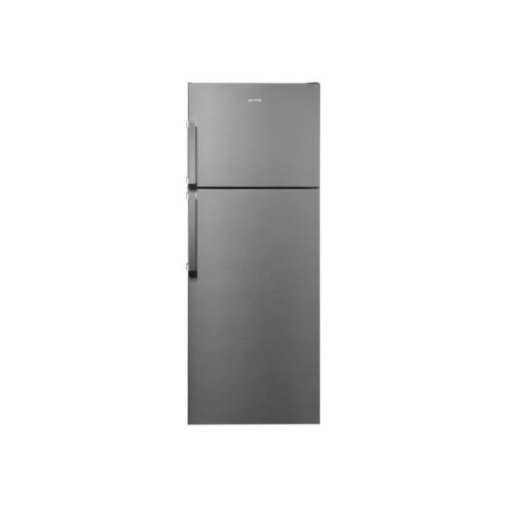 Smeg Universal FD70FN1HX - Frigorifero/congelatore - freezer superiore - larghezza: 70 cm - profondità 73.4 cm - altezza: 183 c